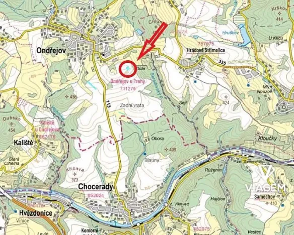 Prodej podílu pole, Ondřejov, 1771 m2