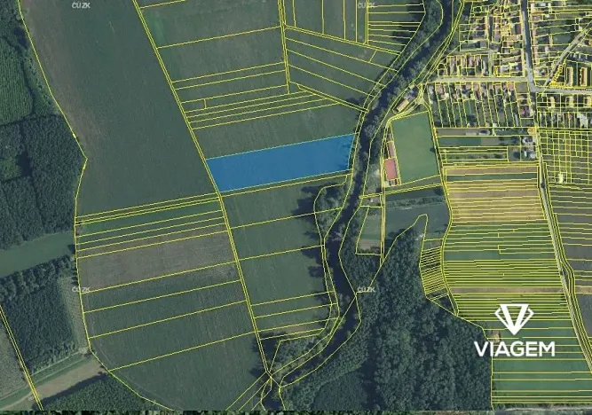 Prodej podílu pole, Přibice, 628 m2