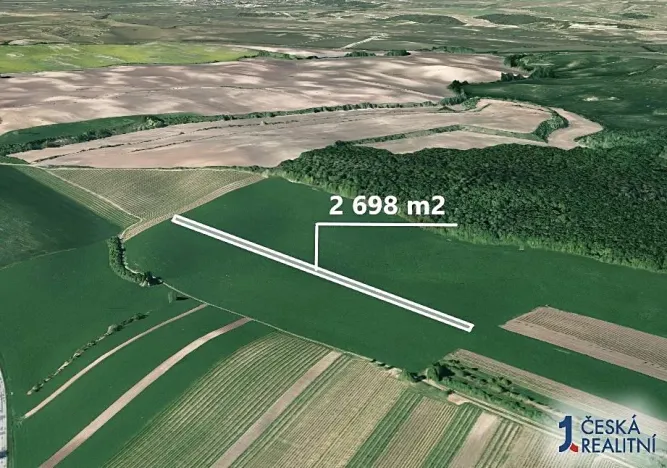 Prodej podílu pole, Starý Poddvorov, 1011 m2