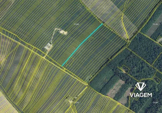 Prodej podílu pole, Starý Poddvorov, 945 m2