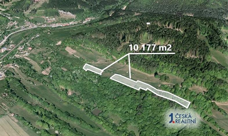 Prodej podílu pole, Lidečko, 4361 m2