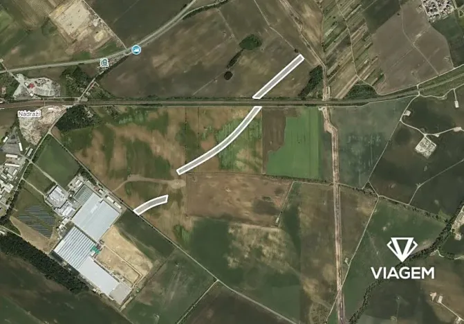 Prodej podílu pole, Hrušky, 982 m2