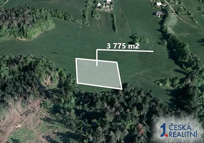 Prodej podílu pole, Vidče, 943 m2
