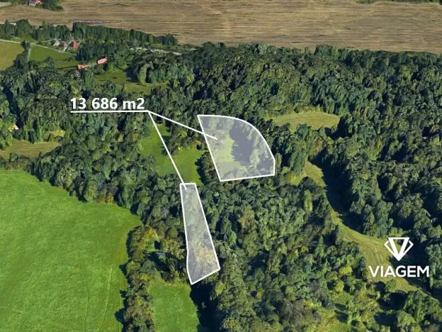 Prodej podílu pole, Vidče, 5474 m2