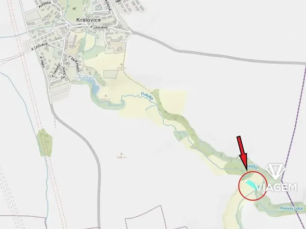 Prodej pole, Praha - Královice, 2231 m2