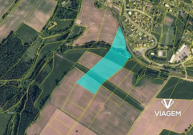 Prodej podílu pole, Nová Ves nad Popelkou, 1558 m2