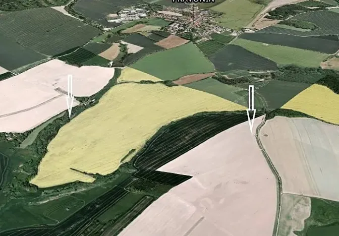 Prodej podílu pole, Pravonín, 1005 m2