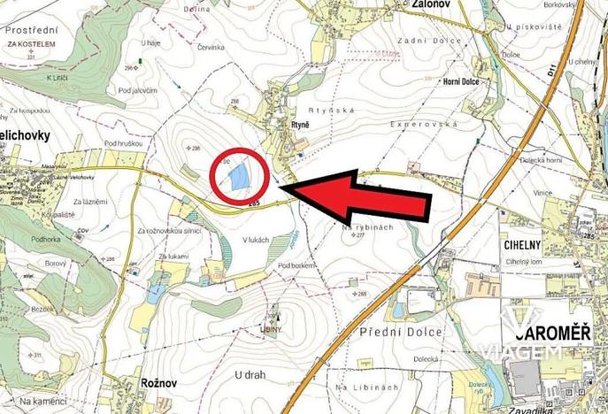 Prodej podílu pole, Rtyně v Podkrkonoší, 945 m2