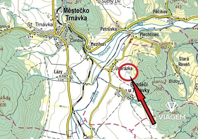 Prodej podílu pole, Bezděčí u Trnávky, 739 m2