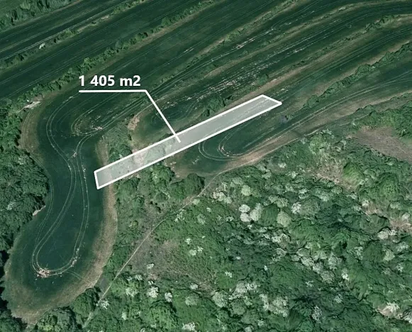 Prodej pole, Tučapy, 1405 m2