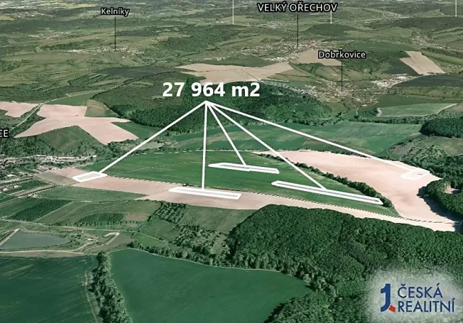 Prodej podílu pole, Pašovice, 5936 m2