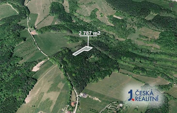 Prodej podílu lesa, Luhačovice, 2090 m2