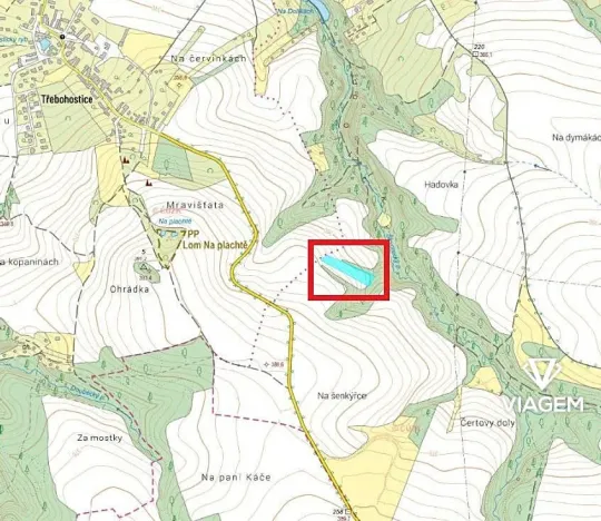 Prodej podílu pole, Škvorec, 1760 m2