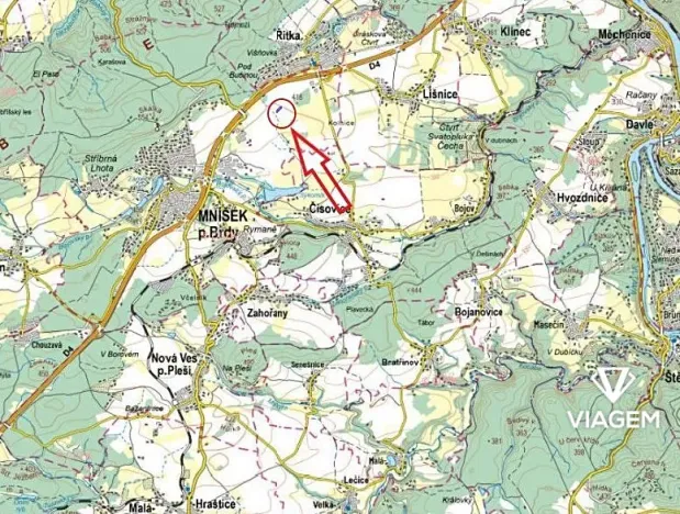Prodej pole, Mníšek pod Brdy, 4774 m2