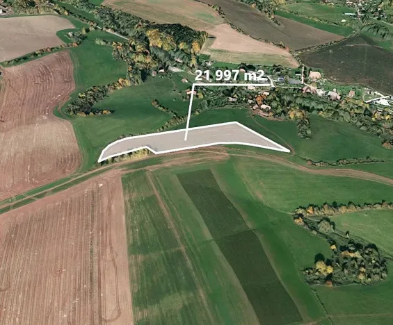 Prodej podílu pole, Úbislavice, 6599 m2