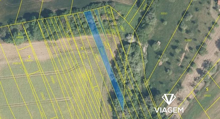 Prodej pole, Traplice, 537 m2