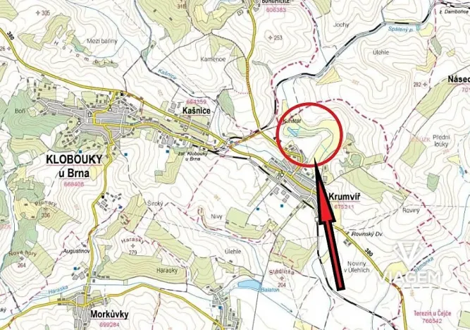Prodej podílu pole, Krumvíř, 1949 m2