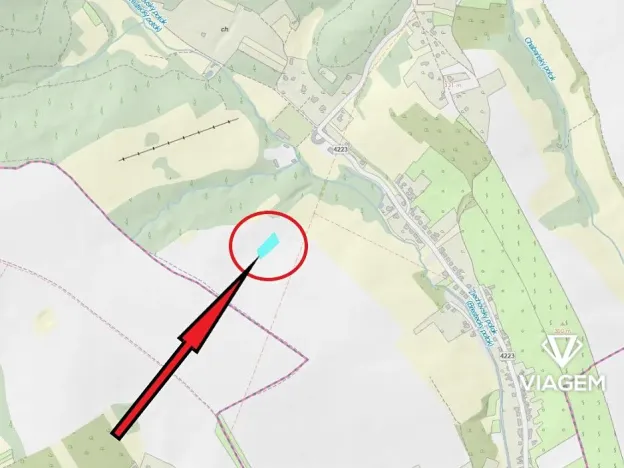 Prodej podílu pole, Břestek, 1094 m2