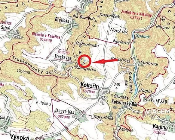 Prodej pole, Kokořín, 2261 m2