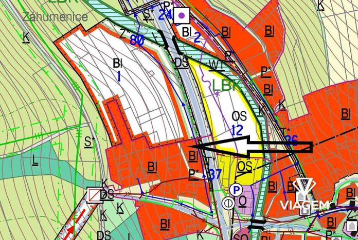 Prodej podílu zahrady, Kaňovice, 498 m2