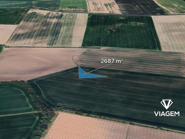 Prodej podílu pole, Liběšice, 671 m2