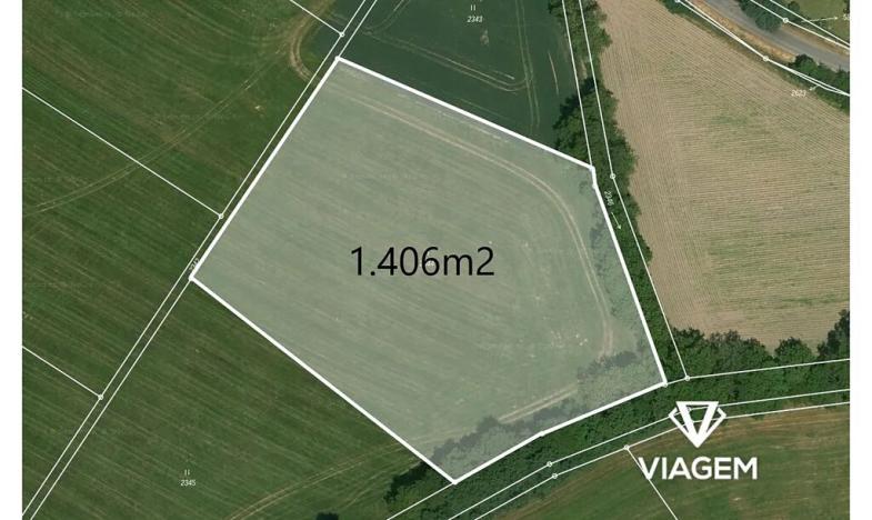 Prodej podílu pole, Roudnice, 1405 m2