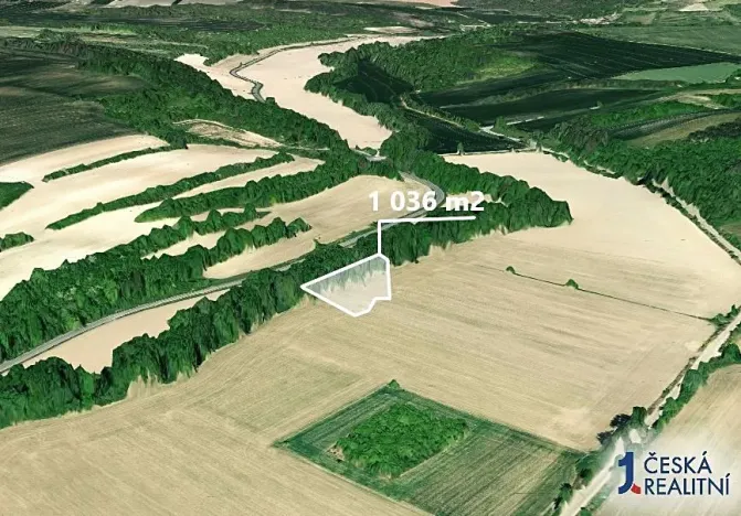 Prodej pole, Kropáčova Vrutice, 1036 m2