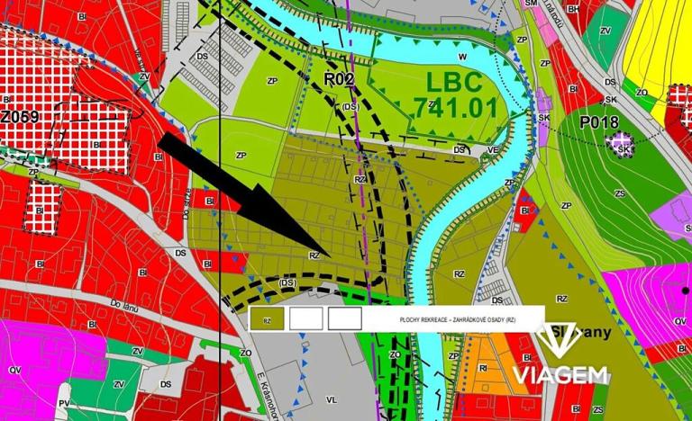 Prodej zahrady, Dvůr Králové nad Labem, 1209 m2