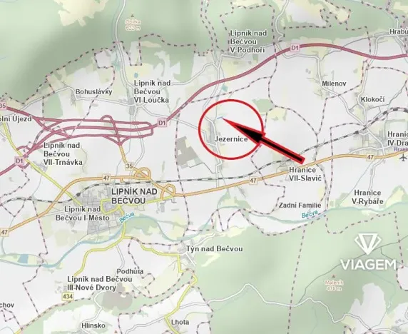 Prodej pole, Jezernice, 2480 m2