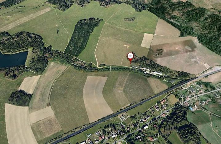 Prodej podílu lesa, Oborná, 1319 m2