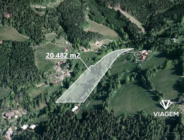 Prodej podílu pole, Valašská Bystřice, 2048 m2