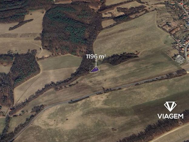 Prodej pole, Doubravy, 1196 m2