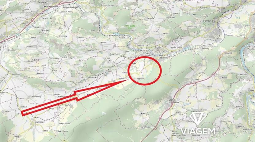 Prodej pole, Řevnice, 5966 m2