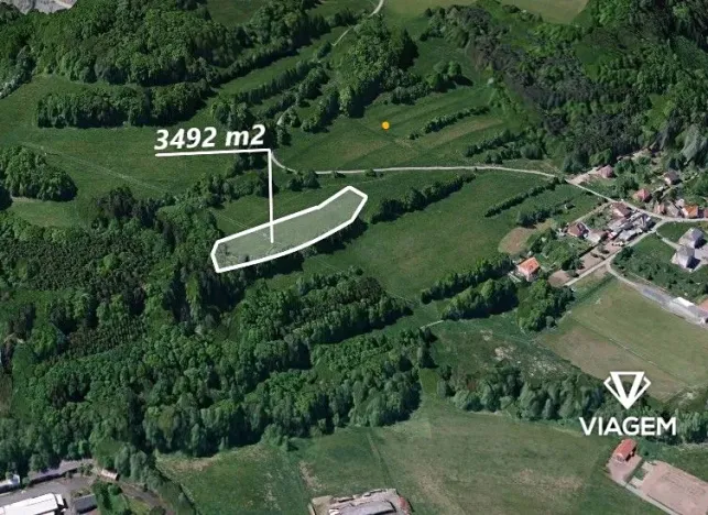 Prodej pole, Stříbrná Skalice, 3492 m2