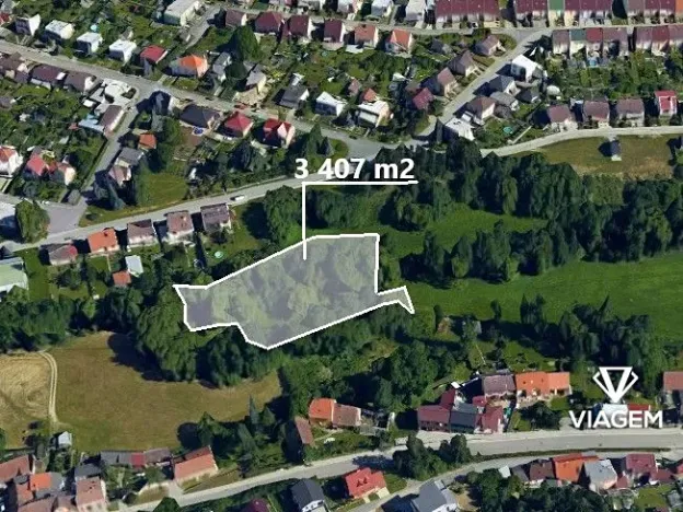 Prodej podílu zahrady, Dačice, 1703 m2