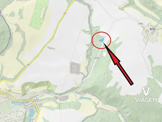 Prodej podílu lesa, Manětín, 1114 m2