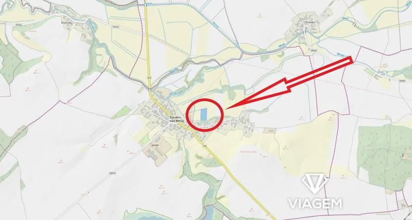Prodej podílu pole, Slavětín nad Metují, 3493 m2