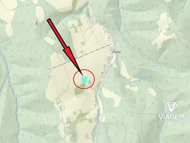 Prodej podílu pole, Horní Lomná, 750 m2