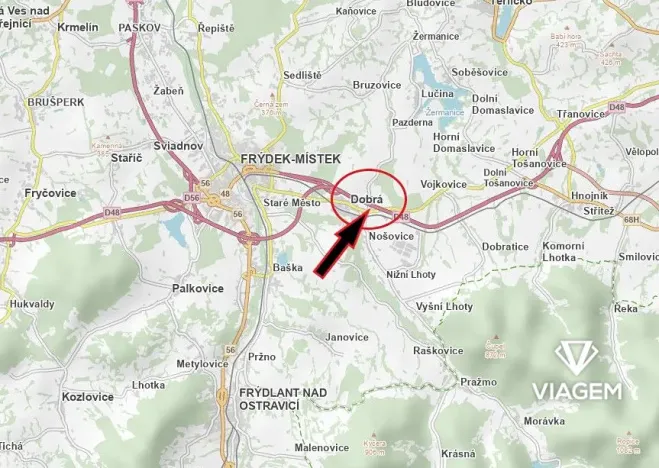 Prodej pole, Dobrá, 3381 m2