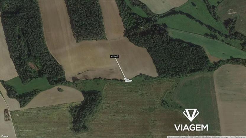 Prodej pole, Ves Touškov, 422 m2