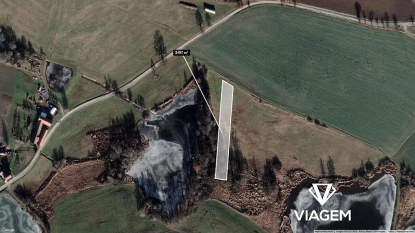 Prodej podílu pole, Borovná, 679 m2