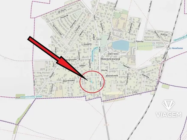 Prodej pole, Hovorčovice, 112 m2