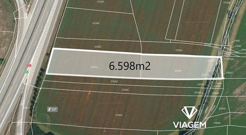 Prodej podílu pole, Veselí nad Lužnicí, 1099 m2