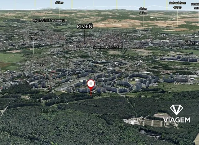 Prodej podílu pole, Plzeň, 1830 m2