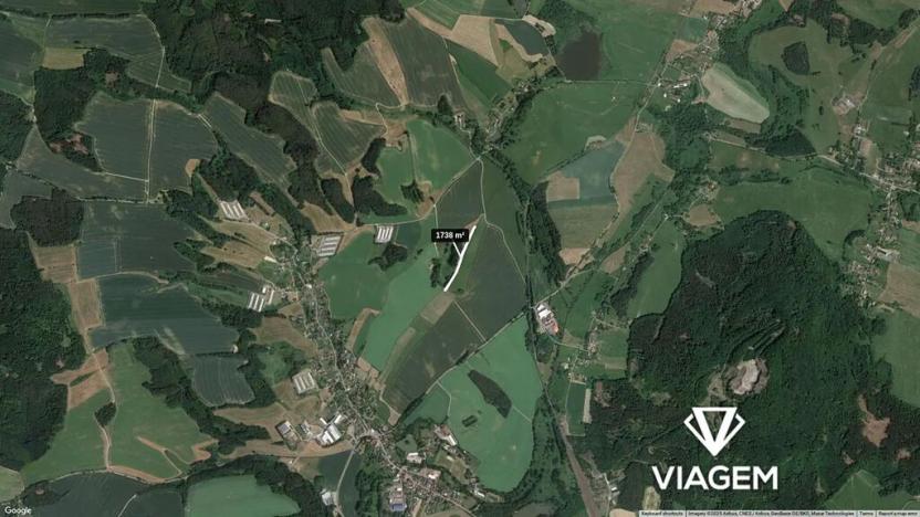 Prodej podílu pole, Brniště, 1158 m2