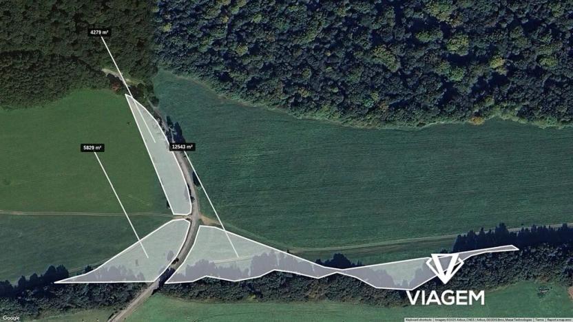 Prodej podílu pole, Korytná, 857 m2