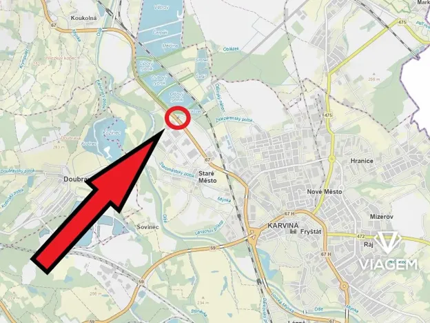 Prodej pole, Karviná, 1362 m2