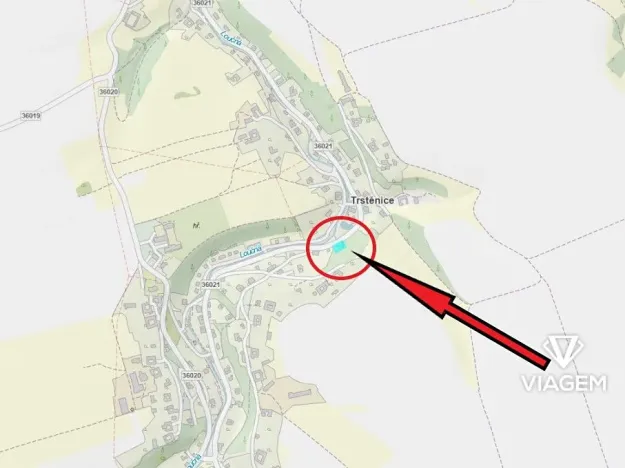 Prodej podílu zahrady, Trstěnice, 476 m2