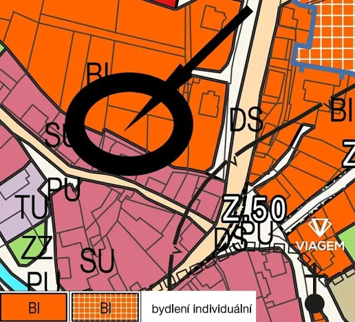 Prodej zahrady, Dvorce, 534 m2