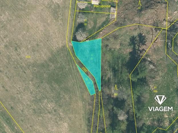 Prodej podílu pole, Budislav, 405 m2